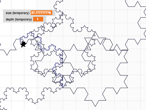 snowflake adapted from koch