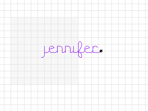 alphabet - Jennifer