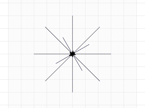 geometric snowflake