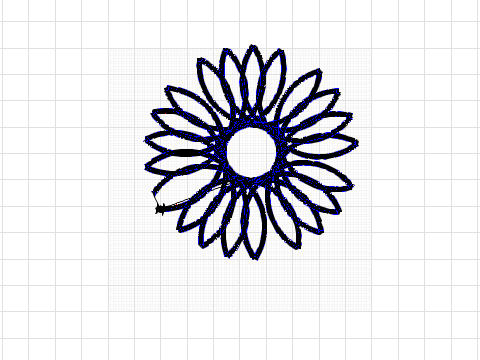 Complicated Flower Pattern 