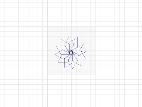 Diamond flower
