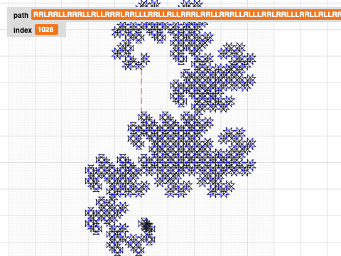 dragon curve (bricker)