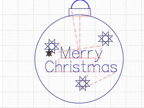 ball ball christmas design