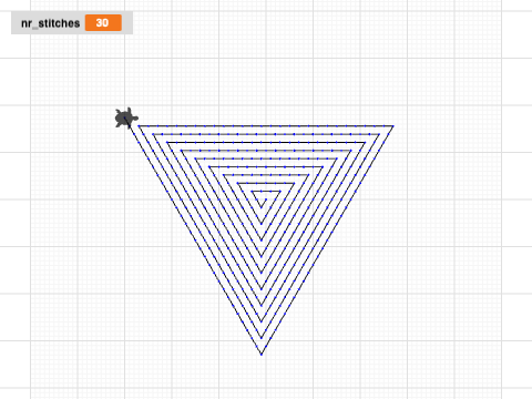 1. spiral triangle