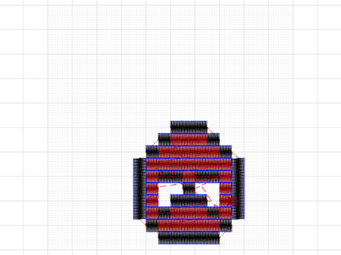 spiderman pixel face