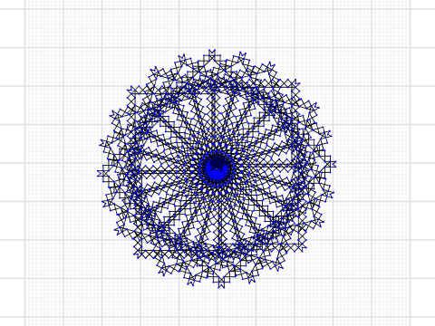 cross stitch spiral