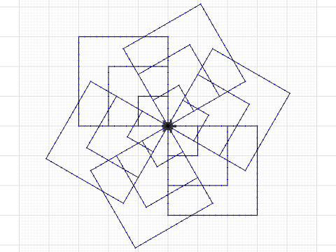 Polygon rotating