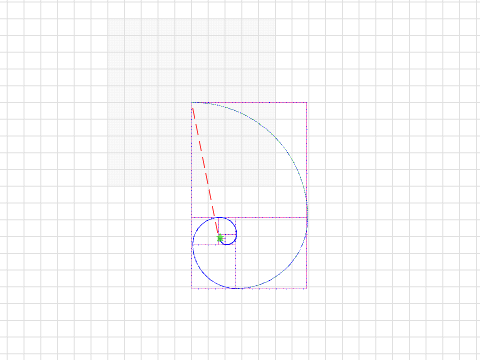 golden ratio spiral