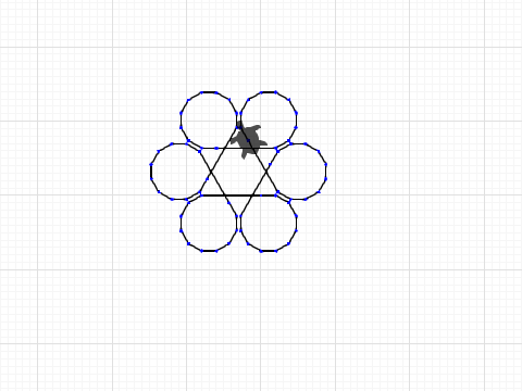 Triangle Circle pattern