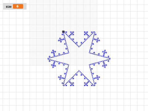 snowflake fractal