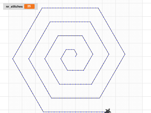 6-kant spiral