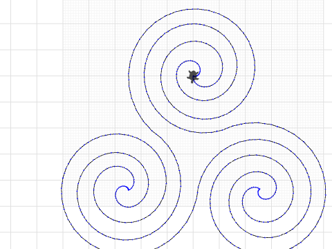 Gammelt 3-delt symbol