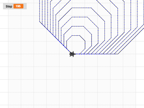 Repeating Pentagon and Octagon