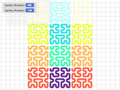 Hilbert fractal