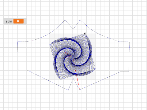 Covid Mask Template DEsign