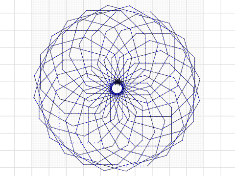 octagon spiral