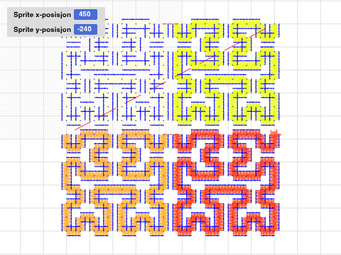 Hilbert fractal