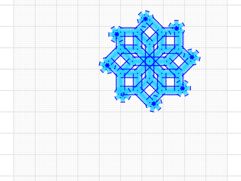 MP1 creative project (snowflake)