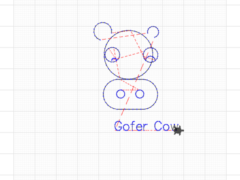 Creative Gopher Cow Project 