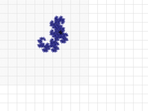 my dragon thing i sot of copied but only copied wo of the blocks and made the fractal level one with the blocks i copied.