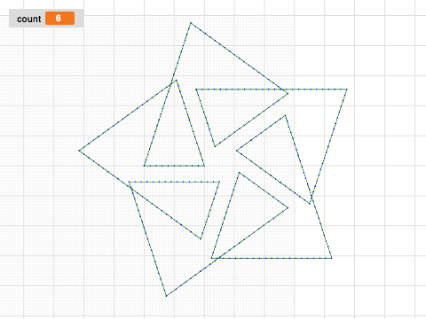 Wonky triangle star 