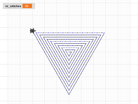  Spiral Triangle tutorial STEAM  