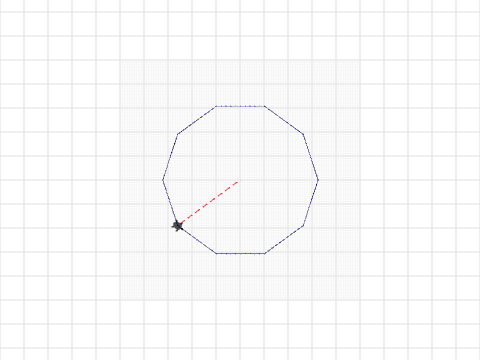 Triangle, Square, Pentagon, Hexagon, Octagon, Decagon Shapes