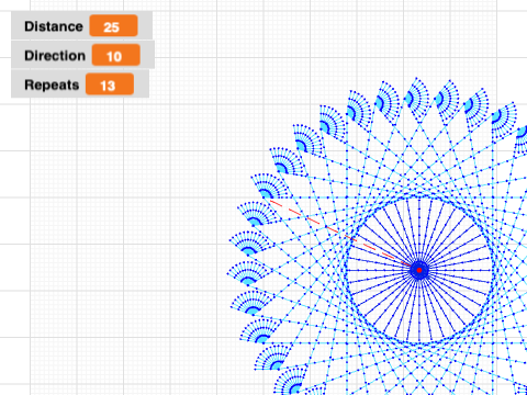 A Fan Flower Using Margaret Lows Fan Code 