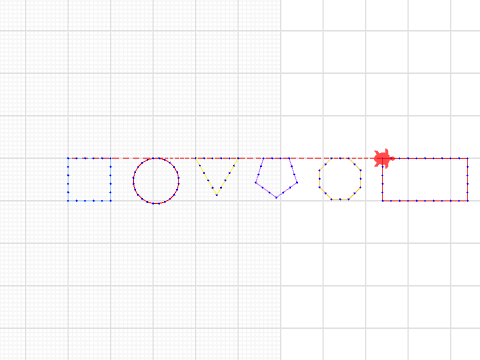 Red Circle Blue Square Lab -EM