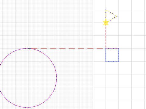 red circle blue square lab JRR