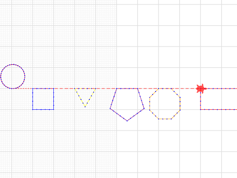 Red Circle Blue Square Lab (AR)