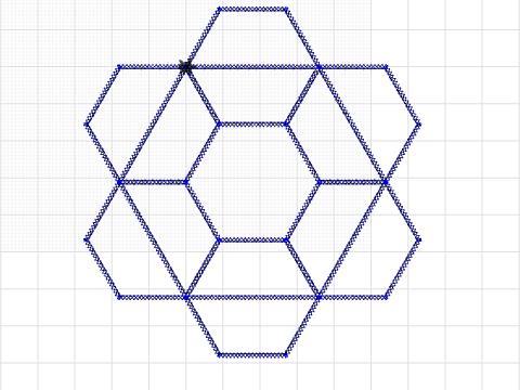 nested hex