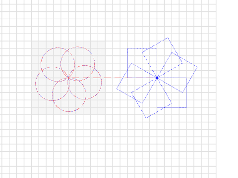 Flower and Pinwheel RA