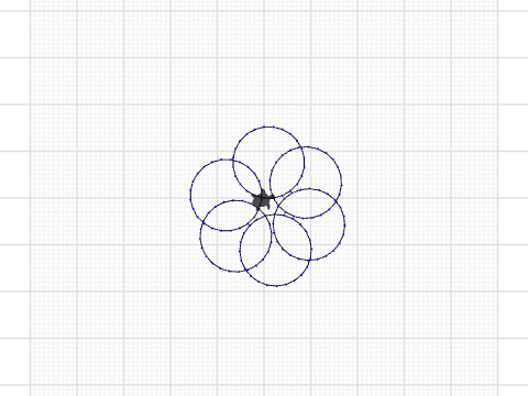 circle flower