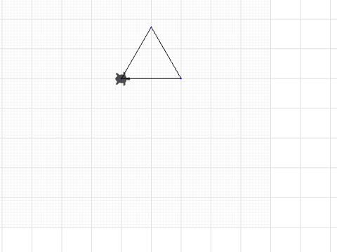 Creating triangle block