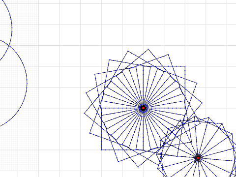 Pinwheel and flower JG