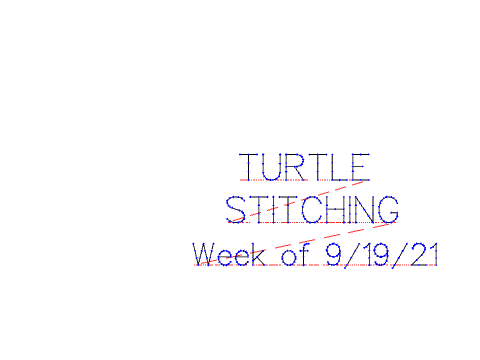 Turtle Stitching Book