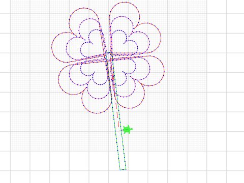 patternt project AD heart four leaf clover 