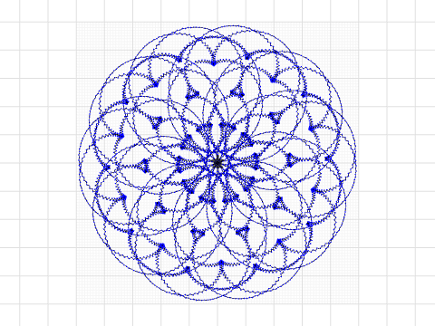 Sunday Challenge #10 Star Cycloids Using Duopoly2