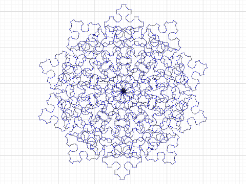 Sierpinsk Curve - Recursive