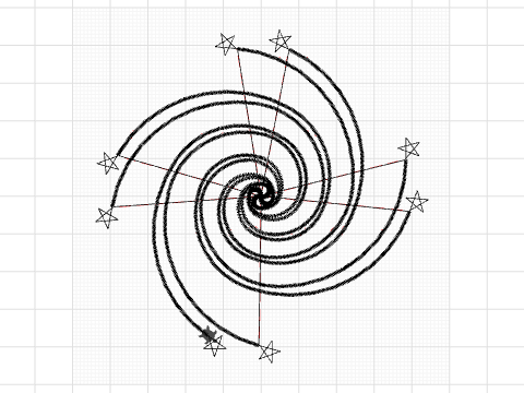 goldenmean milkyway spiral