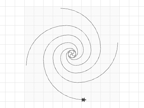 goldenmean spiral