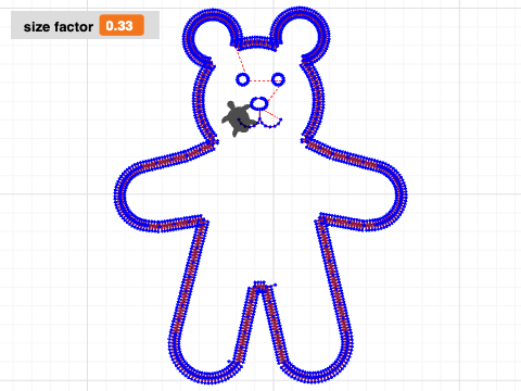 A Resizable Teddy Bear To Be Appliqued - new version