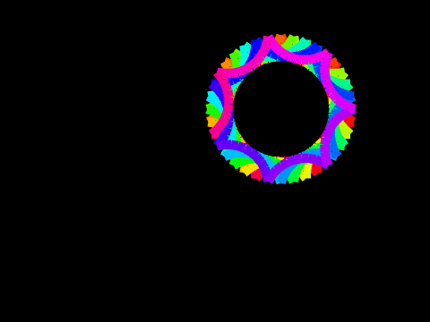 Rotating polygon