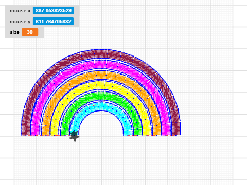 Rainbow with Variable