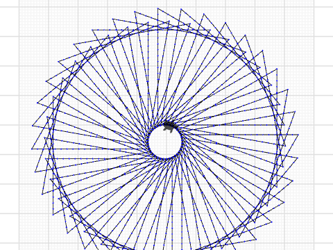 Shapes Circle and triangle 