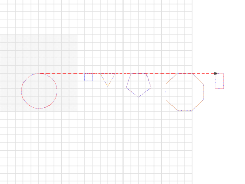 Red Circle Blue Square AEO