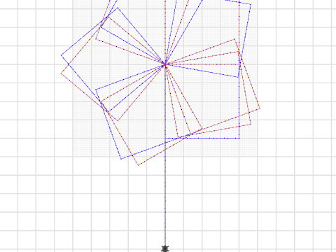 flower&Pinwheel loops