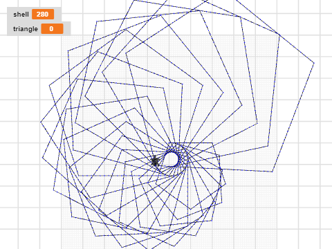 Variable different size shape ret