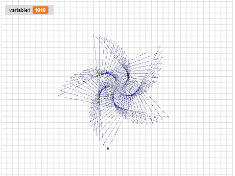 #6 Using variables to make spirals RT